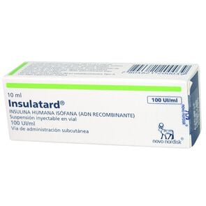 Insulatard-Hm Insulina Isofanica Humana 100 UI 1 Ampolla - Novo nordisk