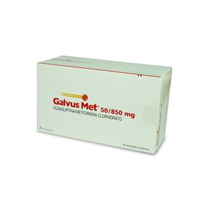 Galvus Met Vildagliptina 50 mg 56 Comprimidos Recubierto Axon