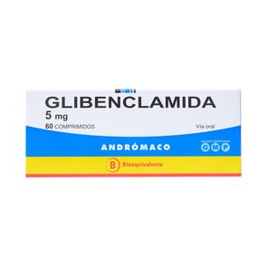 Glibenclamida 5 mg 60 Comprimidos - Andromaco
