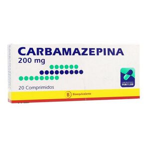 Carbamazepina 200 mg 20 Comprimidos - Mintlab