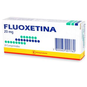 Fluoxetina 20 mg 20 Comprimidos Genéricos - Mintlab