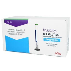 Trulicity Dulaglutida 1,5 mg / 0,5 mL 2 Lapiceras Prellenadas - Eli lilly