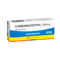 Carbamazepina 200 mg x 20 Comprimidos ANDROMACO S.A. - Andromaco s.a.