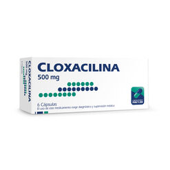 Cloxacilina 500 mg x 6 Cápsulas MINTLAB CO SA - Mintlab co sa