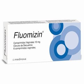Fluomizin Cloruro de Decualinio 10 mg 6 Comprimidos Vaginales - Exeltis