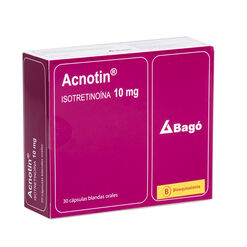 Acnotin 10 mg x 30 Cápsulas Blandas - Bago