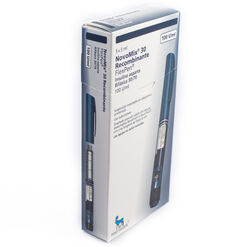 Insulina Novomix 30 Flexpen 100 UI/mL Suspension Inyectable x 5 Cartuchos 3 mL - Novonordisk