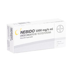 Nebido 1000 mg/4 mL x 1 Ampolla Solución Inyectable - Grunenthal