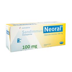 Sandimmun Neoral 100 mg x 50 Cápsulas Blandas - Novartis