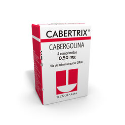 Cabertrix 0.5 mg x 4 Comprimidos - Tecnofarma s.a.