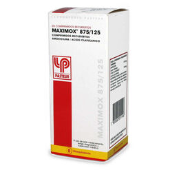 Maximox 875 mg/125 mg x 20 Comprimidos Recubiertos - Pasteur