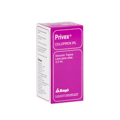 Privex 8 % x 3,3 mL Solución Tópica Laca Para Uñas - Bago