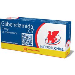 Glibenclamida 5 mg x 60 Comprimidos CHILE - Chile