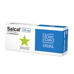 Salcal 10 Mg Caja 30 Comprimidos - Saval s.a.