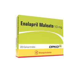 Enalapril 10 mg x 20 Comprimidos OPKO CHILE S.A. - Opko chile s.a.