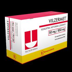 Vilzermet 50 mg/850 mg x 60 Comprimidos - Tecnofarma s.a.