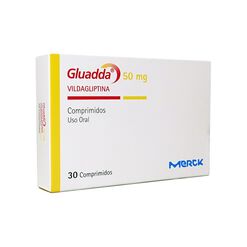 Gluadda 50 mg x 30 Comprimidos - Merck