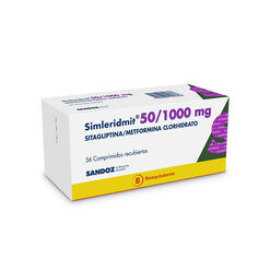 Simleridmit 50/1000 x 56 Comprimidos Recubiertos - Novartis