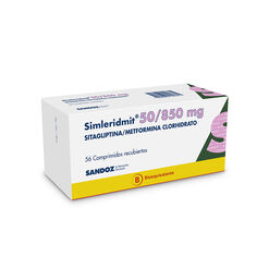 Simleridmit 50/850 x 56 Comprimidos Recubiertos - Novartis