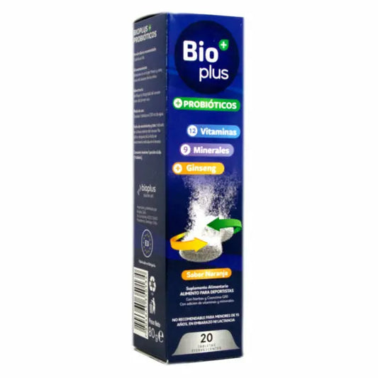 Bio Plus Multivitaminico x 20 Tabletas Efervescentes
