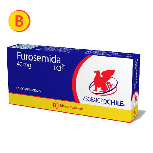 Furosemida 40 mg x 12 comprimidos (LCh) - Lch
